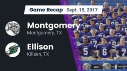 Recap: Montgomery  vs. Ellison  2017