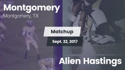 Matchup: Montgomery High vs. Alien Hastings 2017
