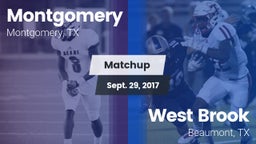 Matchup: Montgomery High vs. West Brook  2017