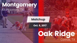 Matchup: Montgomery High vs. Oak Ridge  2017