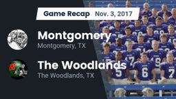 Recap: Montgomery  vs. The Woodlands  2017