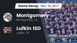 Recap: Montgomery  vs. Lufkin ISD 2017