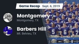 Recap: Montgomery  vs. Barbers Hill  2019