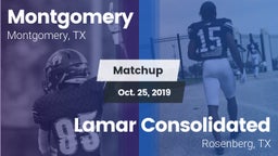 Matchup: Montgomery High vs. Lamar Consolidated  2019