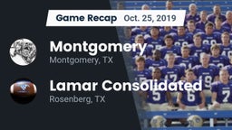 Recap: Montgomery  vs. Lamar Consolidated  2019