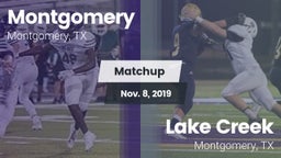 Matchup: Montgomery High vs. Lake Creek  2019