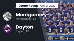 Recap: Montgomery  vs. Dayton  2020