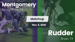 Matchup: Montgomery High vs. Rudder  2020