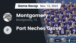 Recap: Montgomery  vs. Port Neches Grove 2022