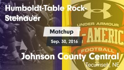 Matchup: Humboldt-Table vs. Johnson County Central  2016