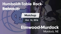 Matchup: Humboldt-Table vs. Elmwood-Murdock  2016