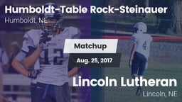 Matchup: Humboldt-Table vs. Lincoln Lutheran  2017