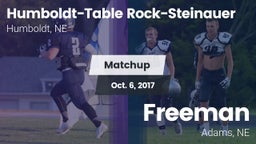 Matchup: Humboldt-Table vs. Freeman  2017