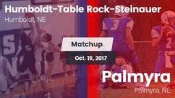 Matchup: Humboldt-Table vs. Palmyra  2017