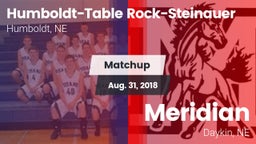 Matchup: Humboldt-Table vs. Meridian  2018