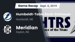 Recap: Humboldt-Table Rock-Steinauer  vs. Meridian  2019