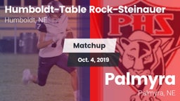 Matchup: Humboldt-Table vs. Palmyra  2019