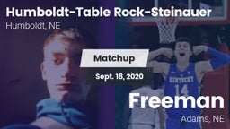 Matchup: Humboldt-Table vs. Freeman  2020