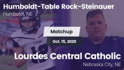 Matchup: Humboldt-Table vs. Lourdes Central Catholic  2020