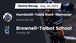 Recap: Humboldt-Table Rock-Steinauer  vs. Brownell-Talbot School 2022