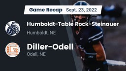 Recap: Humboldt-Table Rock-Steinauer  vs. Diller-Odell  2022
