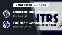 Recap: Humboldt-Table Rock-Steinauer  vs. Lourdes Central Catholic  2022