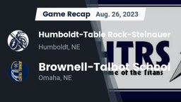 Recap: Humboldt-Table Rock-Steinauer  vs. Brownell-Talbot School 2023