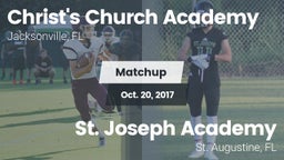Matchup: Christ's Church vs. St. Joseph Academy  2017