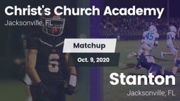Matchup: Christ's Church vs. Stanton  2020