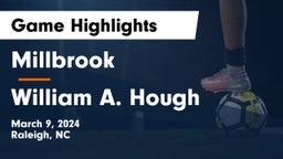 Millbrook  vs William A. Hough  Game Highlights - March 9, 2024