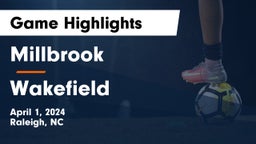 Millbrook  vs Wakefield  Game Highlights - April 1, 2024
