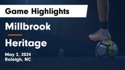 Millbrook  vs Heritage  Game Highlights - May 2, 2024