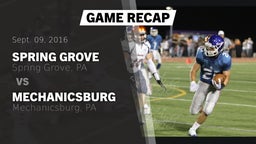 Recap: Spring Grove  vs. Mechanicsburg  2016