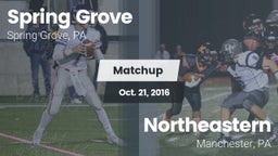Matchup: Spring Grove High vs. Northeastern  2016