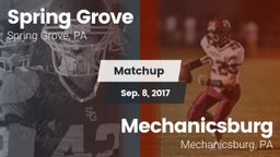 Matchup: Spring Grove  vs. Mechanicsburg  2017