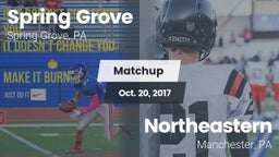 Matchup: Spring Grove  vs. Northeastern  2017