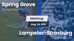 Matchup: Spring Grove  vs. Lampeter-Strasburg  2018