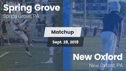 Matchup: Spring Grove  vs. New Oxford  2018