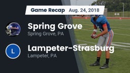 Recap: Spring Grove  vs. Lampeter-Strasburg  2018