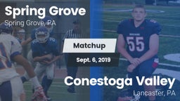 Matchup: Spring Grove  vs. Conestoga Valley  2019