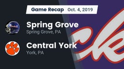 Recap: Spring Grove  vs. Central York  2019