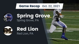 Recap: Spring Grove  vs. Red Lion  2021