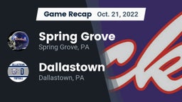 Recap: Spring Grove  vs. Dallastown  2022