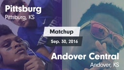 Matchup: Pittsburg High vs. Andover Central  2016