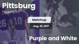 Matchup: Pittsburg High vs. Purple and White 2017