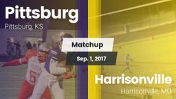 Matchup: Pittsburg High vs. Harrisonville  2017