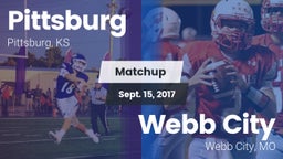 Matchup: Pittsburg High vs. Webb City  2017
