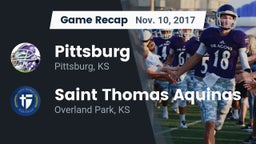 Recap: Pittsburg  vs. Saint Thomas Aquinas  2017