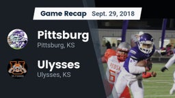 Recap: Pittsburg  vs. Ulysses  2018