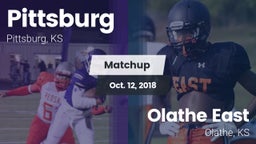 Matchup: Pittsburg High vs. Olathe East  2018